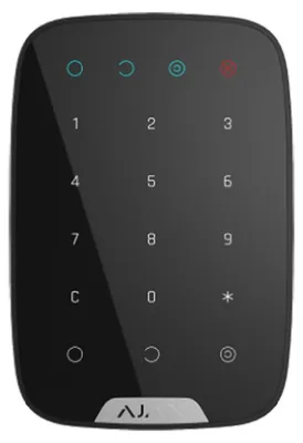 Produktbild von Leergehäuse Ajax KeyPad Bedienteil Schwarz