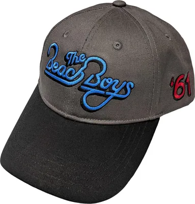 Obrázek produktu pro The Beach Boys - "65" Baseballová čepice pro muže/ženy Uni RO5961 (One Size) (Black/Grey)