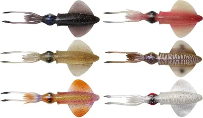Produktbild von Savage Gear 3D Swim Squid - Gummiköder, Farbe:Green Eye, Länge / Gewicht / Packungsinhalt:18cm / 32g / 2 Stück