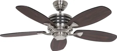 Produktbild von Energiespar Deckenventilator mit Fernbedienung Eco Gamma 103 cm Nussbaum / Schwarz