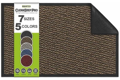 Produktbild von Fußmatte Schmutzfangmatte Türmatte - Waschbar - Rutschfest - Innenbereich - 50 x 80 cm