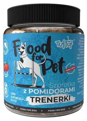 Produktbild von Hunde Snacks - Trainingssnacks für Hunde - Leckerbissen für Trainer Sprotte mit Tomate - 120g TufTuf Hundeleckerlis
