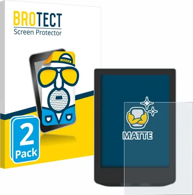 Produktbild von 2x BROTECT Schutzfolie für PocketBook Verse Displayschutz Displayschutzfolie Folie Matt Entspiegelungsfolie