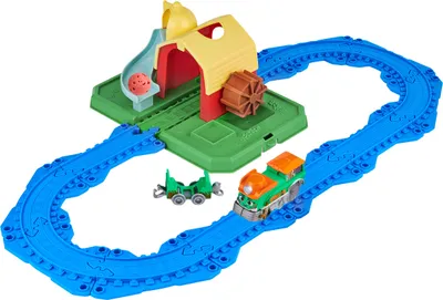 Produktbild von Mighty Express Farmbahnhof Spielset mit Farm-Frieda