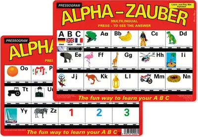 Produktbild von TimeTEX Zaubertafel "ABC" Mehrsprachig Englisch