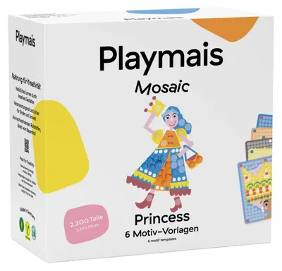 Image de Playmais Mosaïque Princesse - 2300 pièces