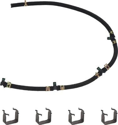 Image de Tuyau de retour d'huile d'injecteur de moteur Ligne professionnelle de tube de retour d'huile d'injecteur de moteur pour Isuzu 4JJ1