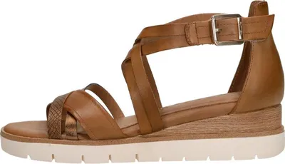Produktbild von Tamaris Sandalen Plat  Sandalen Plat - Cognac - Maat 37