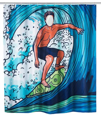 Produktbild von Duschvorhang Surfing Boy