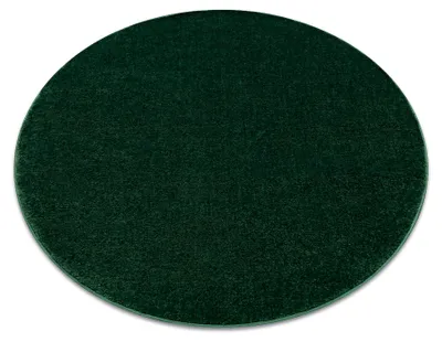 Image de Tapis SOFTY cercle plaine couleur unie forest vert vert cercle 120 cm