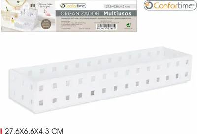 Obrázek produktu pro CONFORTIME S2207013 Víceúčelový organizér, velikost 27 x 10,2 x 6,2 cm, různé materiály, vícebarevný