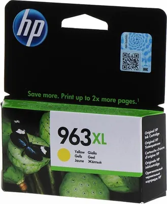 Produktbild von HP 3JA29AE Tintenpatrone yellow No. 963 XL