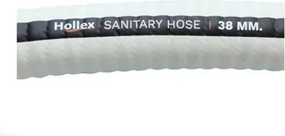 Produktbild von Hollex-20-Meter-Fäkalschlauch mit Spiraleinsatz Ø38xØ48mm
