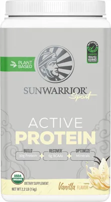 Produktbild von Sunwarrior Active Protein Organic (1000g) Vanilla - Eiweiße - Veganes Eiweiß