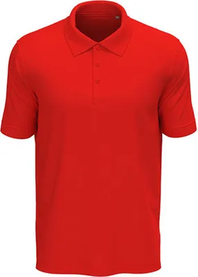 Produktbild von Herren-Poloshirt, Kurzarm - Stedman LUX POLO - black - Größe L