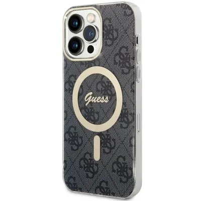 Obrázok produktu pre Guess 4G MagSafe puzdro pre iPhone 14 Pro Max, čierne