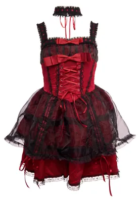 Image de Robe pour femme ALZETTE - rouge, taille XXS