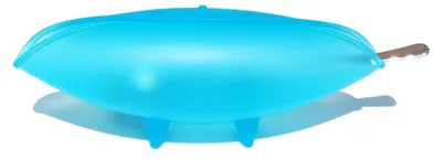 Zuckerbox aus EVA-Schaumstoff, 16,5 x 17,2 x 8,5 cm, hellblau