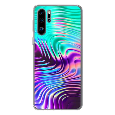 Produktbild von MuchoWow® Handyhülle Schutzhülle Hülle für Huawei P30 Pro Kunst - Golf - Psychedelisch Silikon Softcase Handy Hülle - Schutzdeckel