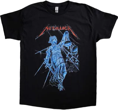 Produktbild von Metallica - "Justice" T-Shirt für Herren/Damen Uni RO11101 (M) (Schwarz)