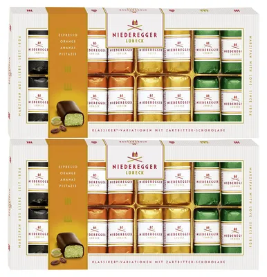 Produktbild von Niederegger Marzipan Klassisch Mini Brote Sortiert Schokolade 2er Pack