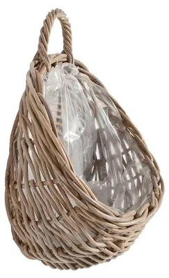 Produktbild von Hängepflanzkorb PORUN-Small Natural Rattan