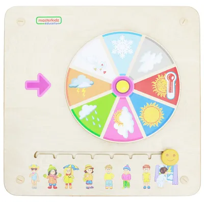 Produktbild von MASTERKIDZ Pädagogisches Wetterbrett