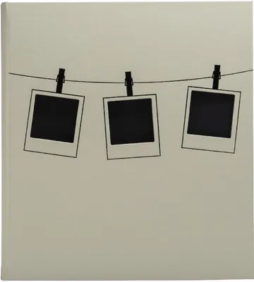 Produktbild von Exacompta 16524E Fotoalbum 60 schwarze Seiten Polaroid Serie Hellgrün