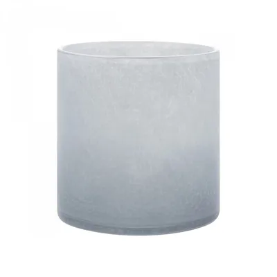 Produktbild von blomus GmbH SAGA Windlicht L grau 15x16cm