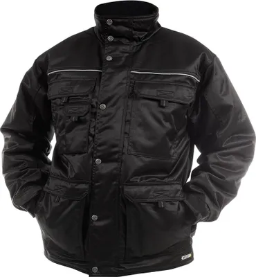 Produktbild von DASSY® Chatel Beaver Winterjacke SCHWARZ Gr.2XL Länge: STANDARD