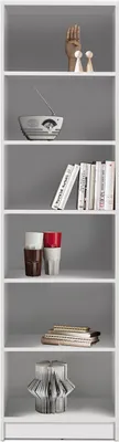 Produktbild von Regal Standregal Holzregal Bücherregal Dekoregal Beistellregal Büro "Olli VII" Weiß