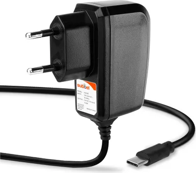 Produktbild von subtel Ladekabel 1,2m 2A / 2000mA kompatibel mit Google Pixel Buds, kompatibel mit Huawei FreeBuds 3, kompatibel mit Samsung SM-R175 Galaxy Buds 5V USB C Type C Ladegerät Netzteil Charger schwarz