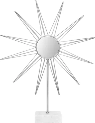 Produktbild von Skulptur Ajey 377 Silber / Weiß