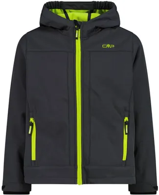 Produktbild von Cmp Kid Jacket Fix Hood Antracite-Mela 140