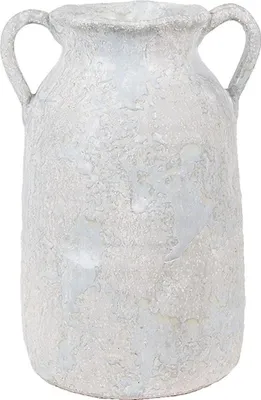 Produktbild von Clayre & Eef 6TE0537S Dekorative Vase grau-beige 15x12x20 cm