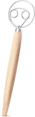 Produktbild von Famanu Teigschneider Edelstahl mit Holzgriff - 33 x 9 cm