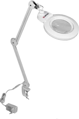 Produktbild von WETEC Lupenleuchte 435-B, rund (Lampe Arbeitsleuchte Arbeitslupe Lupenlampe)