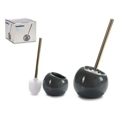 Produktbild von Berilo Toilettenburste/Toilettenburste - Keramik - dunkelgrau - H34 cm