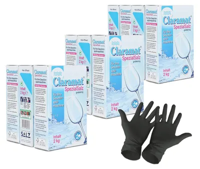 Produktbild von Claramat Spezial Salz 20 kg (10 x 2 kg) Spülmaschinensalz grob