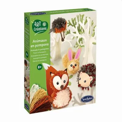Immagine prodotto di SENTOSPHERE - Kit per l'artigianato degli animali con pompon