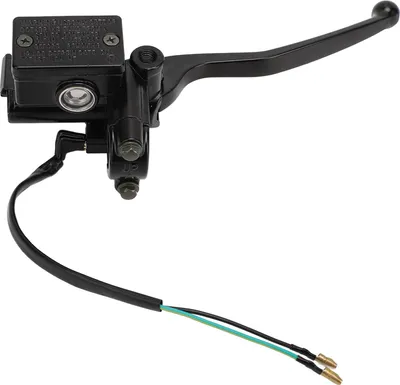Zdjęcie produktu dla Hydrauliczny cylinder hamulcowy z ulepszoną kontrolą, metalowy, uniwersalny, pasujący do motocykli, quadów, skuterów, motorowerów i motocykli terenowych.