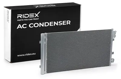 Produktbild von RIDEX 448C0122 Kondensator Klimaanlage für AUDI A4 Avant (8K5, B8) +Trockner