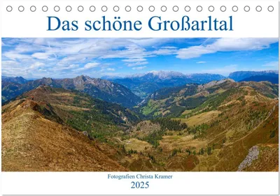 Produktbild von Das schöne Großarltal (Tischkalender 2025 DIN A5 quer), CALVENDO Monatskalender