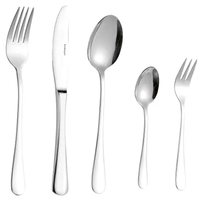 Produktbild von Esmeyer 30-tlg. Besteck SYLVIA, aus Edelstahl 18/0, poliert, Materialstärke 2.2/2.0 mm. , 156-081