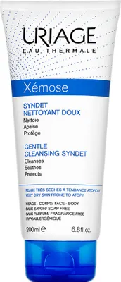 Zdjęcie produktu dla Uriage Xémose Gentle Cleansing Syndet łagodząca emulsja do suchej, atopowej skóry 200 ml
