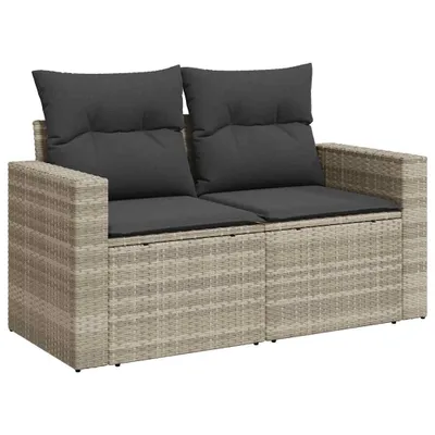 Zdjęcie produktu dla VidaXL 366184, 2 siedz., Ciemny Szary, 110 kg, 1310 mm, 620 mm, 690 mm
