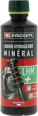 Image de Liquide Hydraulique LHM, FACOM, 500 ml, Fluorescent Vert, Huile Minérale, Citroën