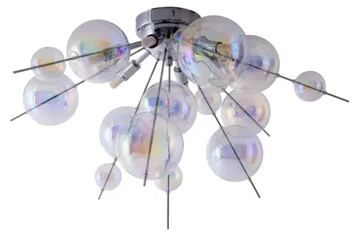 Produktbild von Näve G9 Deckenleuchte EXPLOSION Ø57cm chrome irisierend 1085130