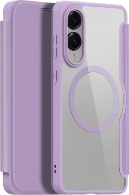 Produktbild von Handyhülle mit Klappe für Galaxy S25 Edge, Dux Ducis Skin X Pro, Violett