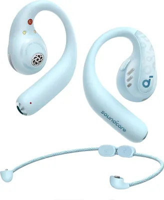 Produktbild von Anker Soundcore AeroFit Pro Open-Ear-Kopfhörer, True Wireless, Bluetooth 5.3, IPX5, Blau